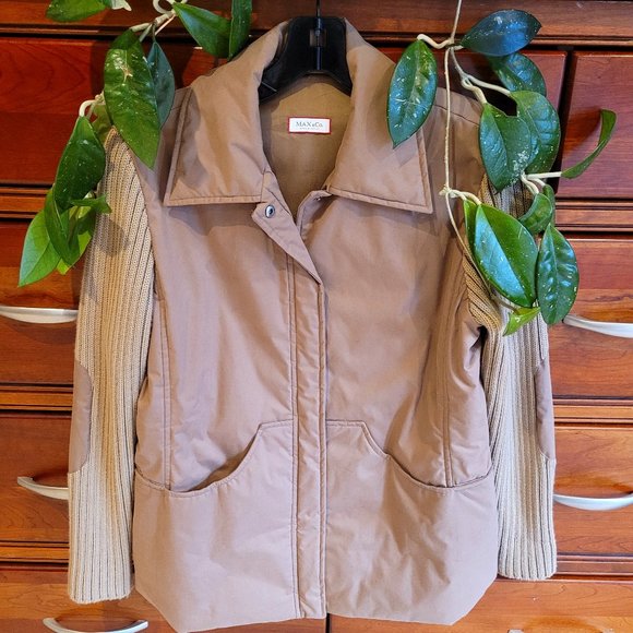 NWOT Max & Co. Tan Coat jacket size 40 (US 6) - Picture 1 of 6